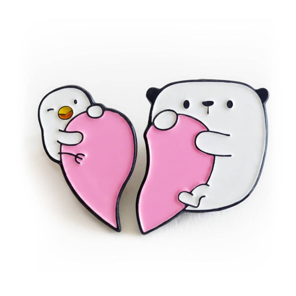 Pines Pareja Corazón